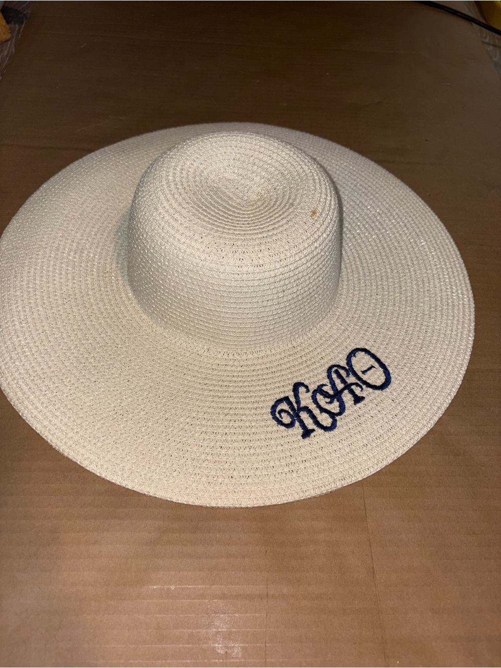 Kappa Alpha Theta Monogrammed Sun Hat